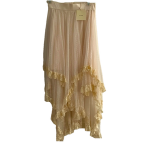 🌿a’reve women’s tiered shirt, size S, color off white🌿